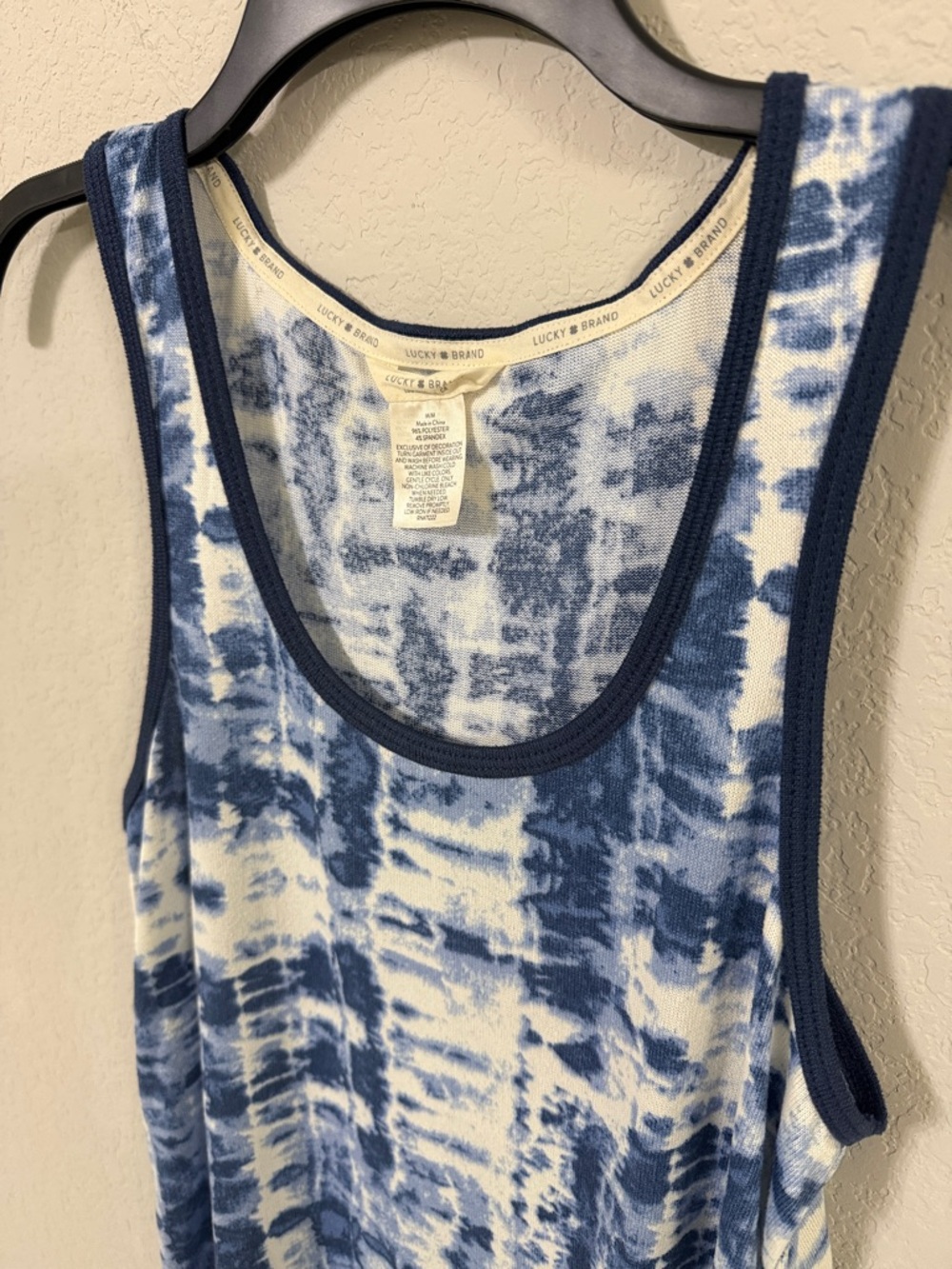 Lucky Brand Tie Dye Tank Top